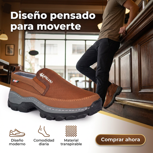 Calzado Mocasín Confort Titanium Slip-on